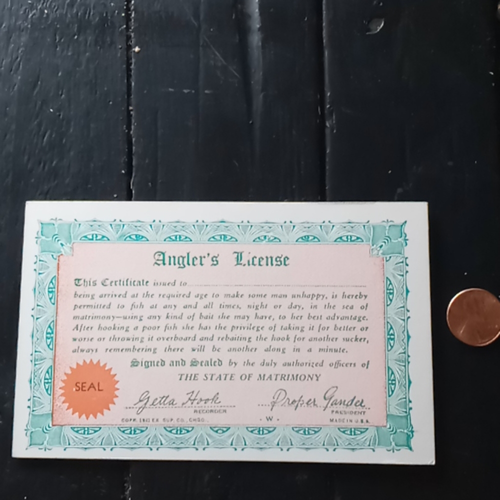 1941 arcade card